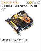 ZT-95TEH3M-FSL - Adaptador Grfico ZOTAC NVIDIA GeForce 9500 GT 512MB DDR2 128 bit