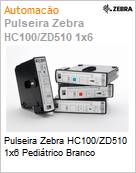 Pulseira Zebra de Polipropileno Branco Beb (Figura somente ilustrativa, no representa o produto real)