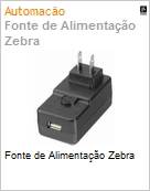 Fonte de alimentao Zebra PWR-WUA5V12W0BR (Figura somente ilustrativa, no representa o produto real)