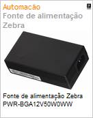 Fonte de alimentao Zebra PWR-BGA12V50W0WW (Figura somente ilustrativa, no representa o produto real)