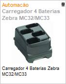 Carregador 4 Baterias Zebra MC32/MC33  (Figura somente ilustrativa, no representa o produto real)