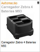 Carregador 4 Baterias Zebra M93  (Figura somente ilustrativa, no representa o produto real)