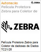 Película Protetora Zebra para Coletor de dadoses de Dados TC21/26 (Figura somente ilustrativa, não representa o produto real)