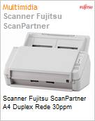 Scanner Fujitsu ScanPartner SP-1130N A4 Duplex Rede 30ppm  (Figura somente ilustrativa, no representa o produto real)