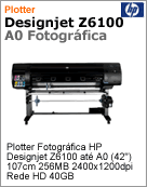 Q6651A - Plotter Fotogrfica HP DesignJet Z6100 at A0 (42") 107cm 256MB 2400x1200dpi Rede HD 40GB