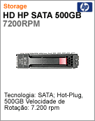 395473-B21 - Unidade de Disco Rgido (HD) 500GB HP 7.200 rpm SATA