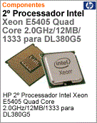 458579-B21 - Processador HP Intel Xeon Quad-Core E5405 (2.00GHz)/12MB/1333 para DL380 G5