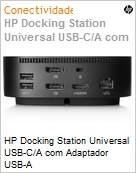 Docking Station HPE USB-C/A Universal G2 compatvel com HP, DELL, Apple, Lenovo e mais  (Figura somente ilustrativa, no representa o produto real)