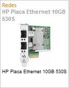 Adaptador de rede HPE ISS 530SFP+ 10GB SFP+ 2Portas (Figura somente ilustrativa, no representa o produto real)