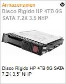 Unidade de Disco Rgido (HD) 4TB HPE SATA 6G Business Critical 7.2K LFF RW 1 Ano de Garantia Multi Vendor HDD  (Figura somente ilustrativa, no representa o produto real)
