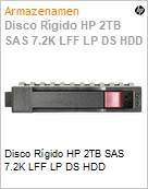 Unidade de Disco Rgido (HD) 2TB HPE SAS 12G Business Critical 7.2K LFF LP 1 Ano de Garantia Multi Vendor HDD (Figura somente ilustrativa, no representa o produto real)