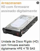 Unidade de Disco Rgido (HD) 4TB HPE SAS 12G Business Critical 7.2K LFF LP 1 Ano de Garantia Multi Vendor HDD  (Figura somente ilustrativa, no representa o produto real)