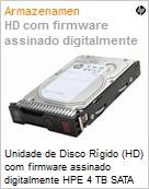 Unidade de Disco Rgido (HD) 4TB HPE SATA 6G Business Critical 7.2K LFF LP 1 Ano de Garantia Multi Vendor HDD (Figura somente ilustrativa, no representa o produto real)