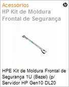 Kit HPE Bezel de Segurana para Servidores 1U ISS (Figura somente ilustrativa, no representa o produto real)