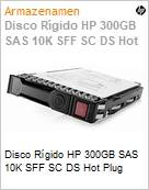 Unidade de Disco Rgido (HD) 300GB HPE SAS 12G Mission Critical 10K SFF SC 3 Anos de Garantia Multi Vendor HDD (Figura somente ilustrativa, no representa o produto real)