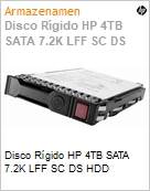 Unidade de Disco Rígido (HD) 4TB HPE SATA 7.2K LFF SC DS HDD  (Figura somente ilustrativa, não representa o produto real)