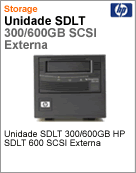 A7519B - Unidade de fita 300/600GB SDLT Externa HP SDLT 600 SCSI