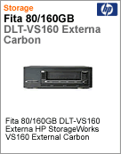 A7570B - Unidade de fita 80/160GB DLT-VS160 Externa HP StorageWorks VS160 External Carbon