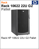 AF021A - Rack 19 de 22U HP 10622 G2 Fechado Pallet 10000 Series