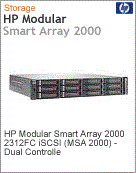 AJ795A - HP Modular Smart Array 2000 2312FC iSCSI (MSA 2000) - Dual Controller