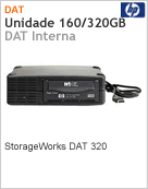 AJ830A - Unidade de fita 160/320GB DAT Interna HP StorageWorks DAT 320 SAS Internal Tape Drive