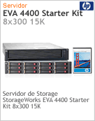 BS195A - Servidor de Storage StorageWorks HP EVA4400 Starter Kit 300GB 15K