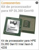 Processador HPE ISS Intel Xeon Silver 4208 para DL360 (Figura somente ilustrativa, no representa o produto real)