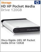 RF244AA - Unidade de Disco Rgido (HD) 120GB HP Pocket Media Drive