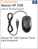 RH304AA - Mouse HP USB Optical Travel para Notebook