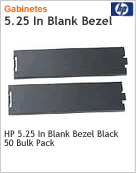VK889AA - HP 5.25 In Blank Bezel Black 50 Bulk Pack