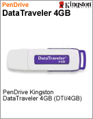 DTI/4GB - PenDrive Kingston DataTraveler 4GB (DTI/4GB)