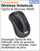 B2P-00010 - Microsoft Wireless Notebook Optical Mouse 4000 1.0 Mac/Win USB En/Xc/Fr/Es