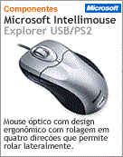 B75-00102 - Microsoft Intellimouse Explorer USB/PS2