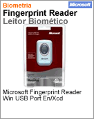 DG2-00004 - Microsoft Fingerprint Reader Windows USB Portugus En/Xcd