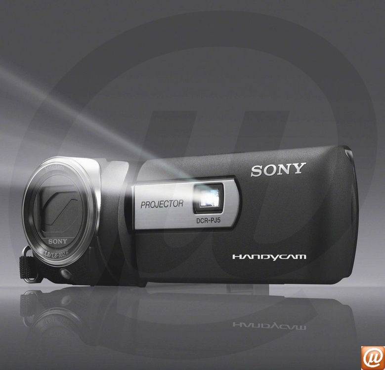 Sony - DCR-PJ5 - Filmadora Sony DCR-PJ5 HandyCam Digital com