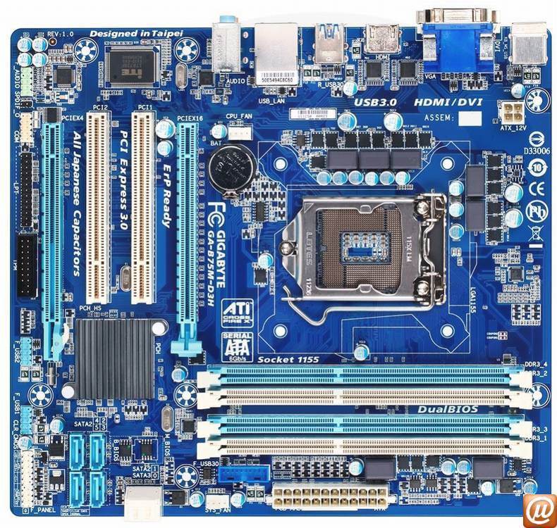 Gigabyte Ga 5m D3h Placa Mae Gigabyte Ga 5m D3h Para Intel Core I3 I5 E I7 Ivy Bridge Microsafe