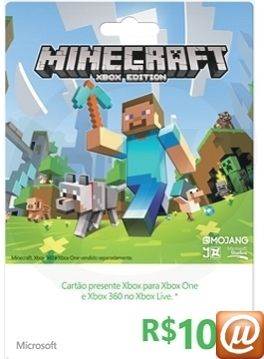 Comprar Cartões Minecraft (Mojang)